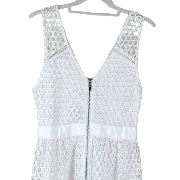Abercrombie & Fitch White Lace Midi Dress S - Picture 7 of 14